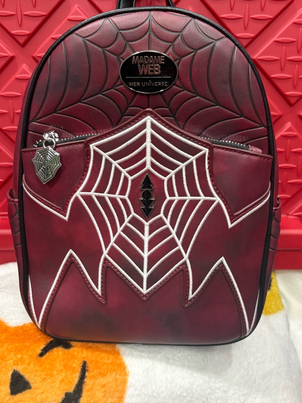 Madam Web Red Mini Backpack - Picture 2 of 3